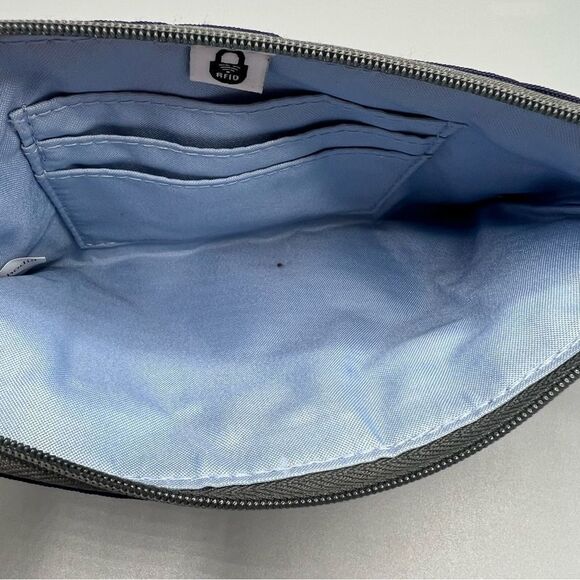 Baggallini RFID Metro Navy Wristlet Wallet - Picture 3 of 3